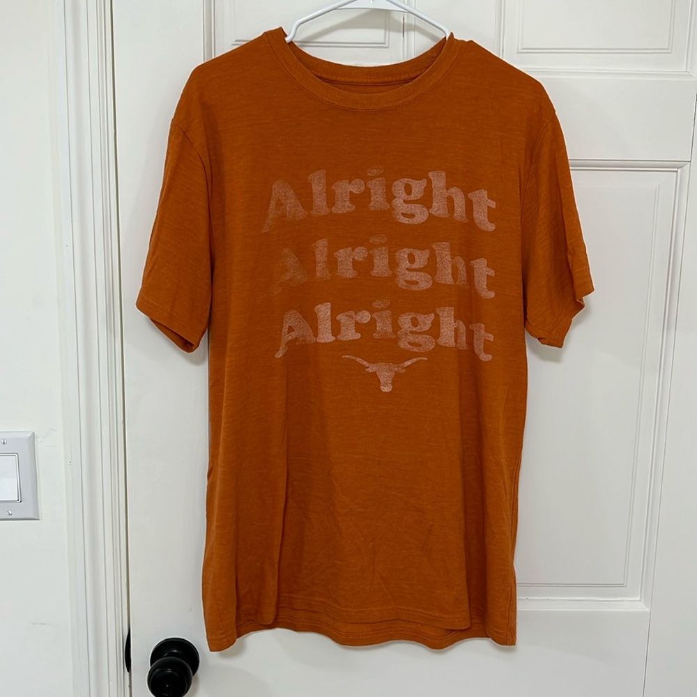 Texas Longhorns - Alright Alright Alright Shirt - Large